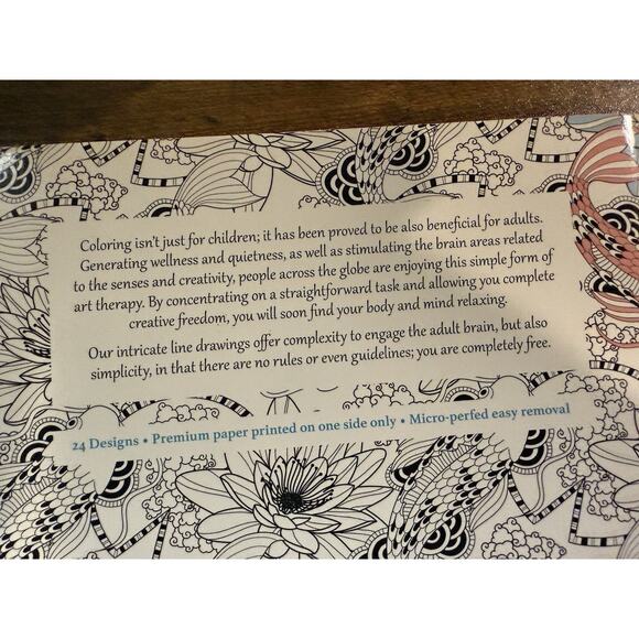 Living Wonders Color Art for Everyone by Leisure Arts, 24 pages , Mental Health - Picture 3 of 8